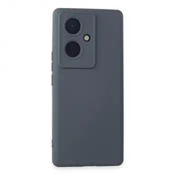 V29 Lite Kılıf Nano içi Kadife Silikon - Gri