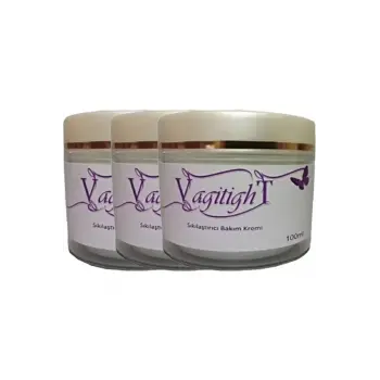 Vagitight 3lü Adet Kadınlara Özel Bölge Şekillendirme Pres Kremi Antigeniş 100 ml