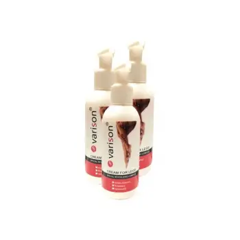 Varicose Vein Defense Cream ,selülit,diz,bacak Bakım Kremi 120 ml 3 Adet