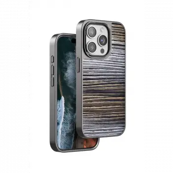 Venco Apple iPhone 15 Pro Max Wave Kapak - Sarı