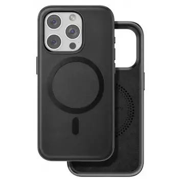 Venco Apple iPhone 15 Pro Puskas Magsafe Kapak - Siyah