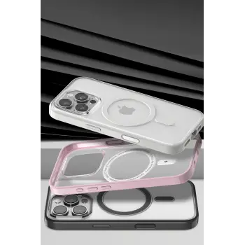 Venco Apple iPhone 16 Pro Max Joly Magsafe Kapak - Siyah