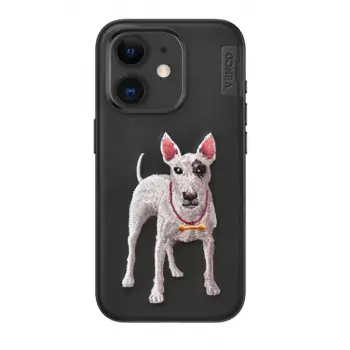 Venco Apple iPhone 11 Perma Desenli Kapak - Siyah