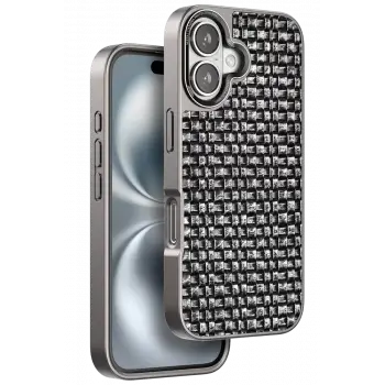 Venco Apple iPhone 16 Brand Kapak - Gümüş