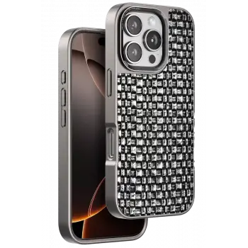 Venco Apple iPhone 16 Pro Max Brand Kapak - Gümüş