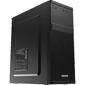 VENTO VS121S 300W SIYAH ATX KURUMSAL KASA