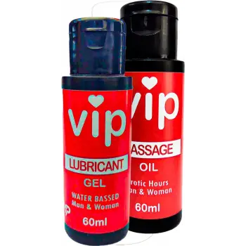 VİP LUBRİKANT JEL 60 ML + MASAJ YAĞI