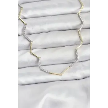 VIP Seri Zikzak Model Kadın Kolye