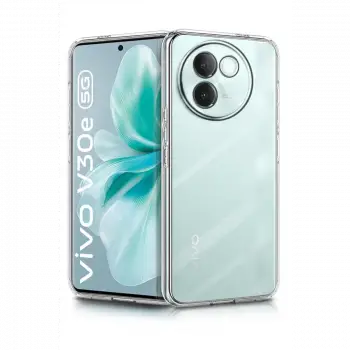 Vivo V30e Kılıf Lüx Şeffaf Silikon