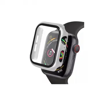 Watch 41mm Camlı Kasa Ekran Koruyucu - Gümüş