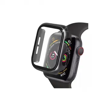 Watch 41mm Camlı Kasa Ekran Koruyucu - Siyah