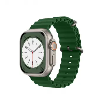 Watch 42mm Ocean Kordon - Koyu Yeşil
