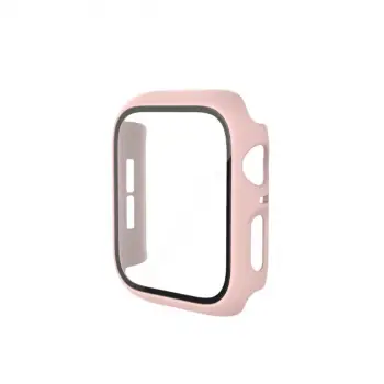 Watch 44mm Camlı Kasa Ekran Koruyucu - Pembe