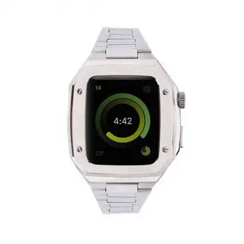 Watch 45mm Metal Petek Kasalı Kordon - Gümüş