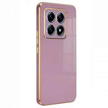 Xiaomi Mi 14T Pro Volet Silikon - Mor
