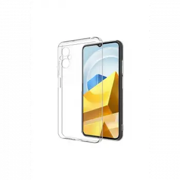 Xiaomi Poco M5 Kılıf Lüx Şeffaf Silikon