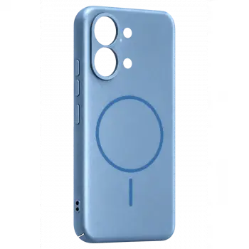 Xiaomi Poco X8 Pro Max Mika PC Magsafe Kapak - Açık Mavi