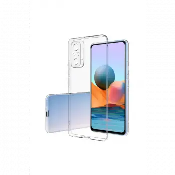 Xiaomi Redmi Note 10 Pro Kılıf Lüx Şeffaf Silikon