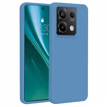 Xiaomi Redmi Note 13 4G Kılıf First Silikon - Mavi