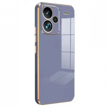 Xiaomi Redmi Note 13 Pro Plus Kılıf Volet Silikon - Mavi