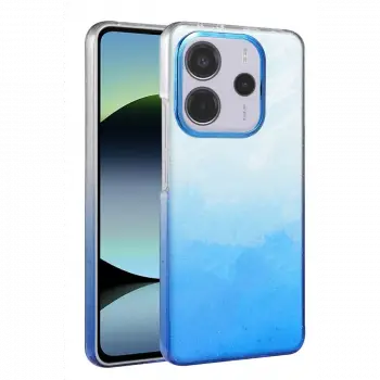 Xiaomi Redmi Note 14 4G Glossy Kapak - Mavi