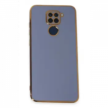 Xiaomi Redmi Note 9 Kılıf Volet Silikon - Mavi