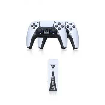 Y5 64GB Android Dual Pad 4K Game Stick - Beyaz