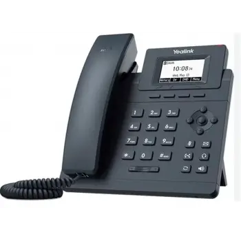 Yealink T31 IP Telefon Adaptör Dahil
