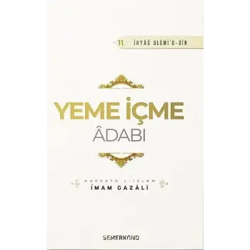 Yeme İçme Adabı