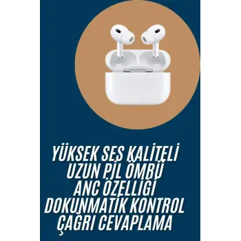 Yeni Nesil Pro Bluetooth Kulaklık Android ve İOS Uyumlu Dokunmatik Kontrol