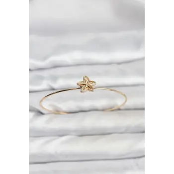 Yıldız Model Gold Renk Bileklik
