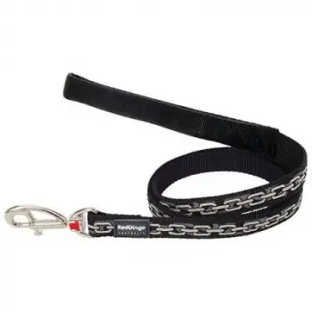 Zincir Desenli Köpek Uzatma Tasması Medium 20 Mm 1,2 Mt