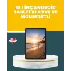 10.1 İnç IPS Ekranlı Android Tablet Bilgisayar Seti