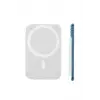 15W MagSafe Uyumlu Manyetik Kablosuz Powerbank 5000 mAh