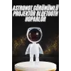 180 Derece Dönebilen Astronot Masa ve Gece Lambası Projektör