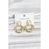 316L Çelik Gold Renk Vintage Model Kadın Küpe