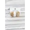 316L Çelik Gold Renk Vintage Model Kadın Küpe