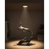 3D El İnsan Figürü Gri Soyut Modern Dekoratif Biblo