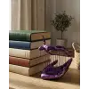 3D Mor İnsan Figürü Dekoratif Duvar ve Masa Üstü Sanat Objesi