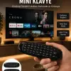 3’ü 1 Arada Kablosuz Hava Mouse Mini Klavye Kumanda Yeni Nesil