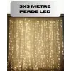 3x3 Perde LED Işık Şelale Model Özel Gün Dekoratif Aydınlatma