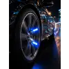 4lü Araç Sibop LED Işığı Otomatik Açılan Lastik Işığı Seti