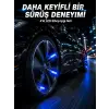 4lü LED Sibop Işığı Hareket Sensörlü Araç Lastik Sibop Lambası