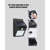 4 Modlu Solar LED Bahçe ve Garaj Lambası