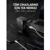4 Portlu GaN Masaüstü Hızlı Şarj İstasyonu