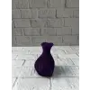 5 cm Mor Kalp Formlu Mini Vazo Modern Mini Dekor Ürünü