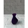 5 cm Mor Kalp Formlu Mini Vazo Modern Mini Dekor Ürünü