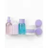 5 Parça Şeffaf Seyahat Kozmetik Seti 30 ml