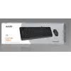 A4 Tech F1010 Q Usb Gri Fn-Mm Klv+Optik Mouse Set