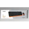 A4 Tech F1010 Q Usb Turuncu Fn-Mm Klv+Optik Mouse Set